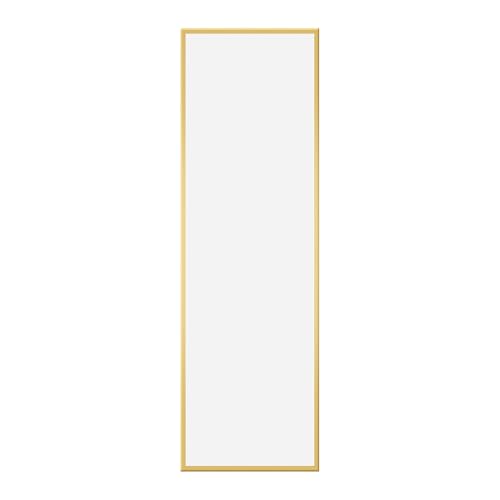 DUMOS 64x21 Arched Full-Length Mirror, Floor/Wall Mount, Shatterproof Glass