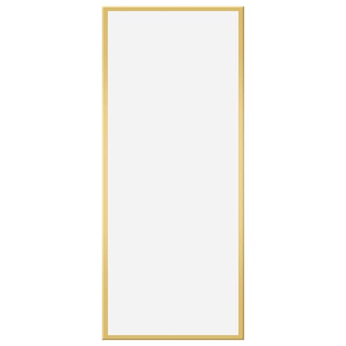 DUMOS 64x21 Arched Full-Length Mirror, Floor/Wall Mount, Shatterproof Glass