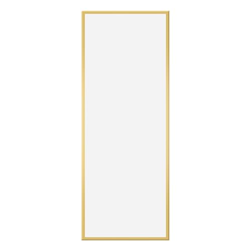 DUMOS 64x21 Arched Full-Length Mirror, Floor/Wall Mount, Shatterproof Glass
