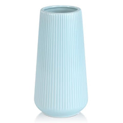 GUKJOB White Ceramic Vase for Pampas Grass, Modern Minimalist Home Decor