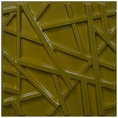 33-Pack Black 3D Textured PVC Wall Panels for Modern Home Decor 12x12