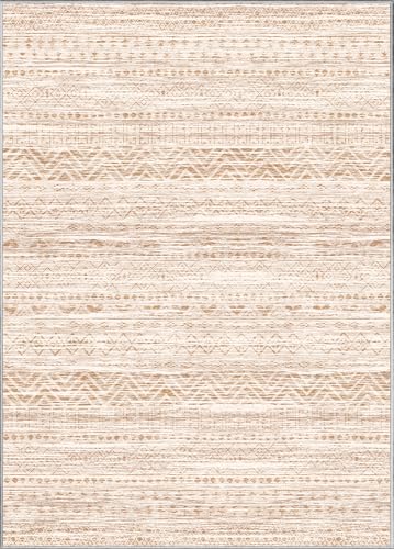 Moroccan Washable Non-Slip Soft Low Pile 8x10 Area Rug