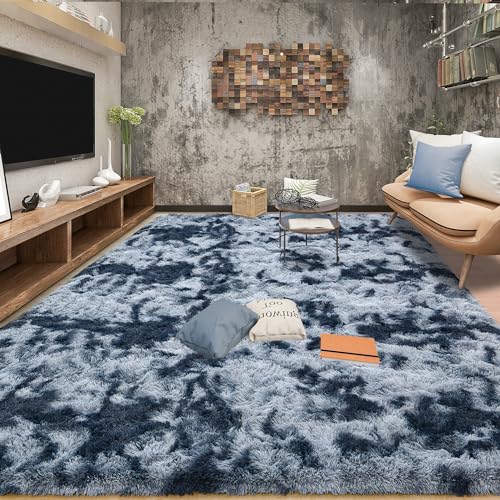 Tepook Super Soft Fluffy Shaggy Area Rug - Non-Slip, Plush Comfort for Bedroom, Living Room