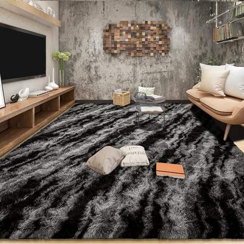 Tepook Super Soft Fluffy Shaggy Area Rug - Non-Slip, Plush Comfort for Bedroom, Living Room