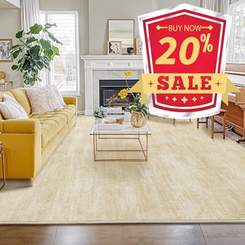 Premium Washable 8x10 Area Rug: Stain-Resistant, Non-Slip, Durable, Ultra-Thin Black