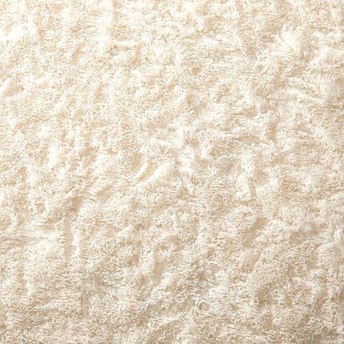 Ophanie Soft Fluffy Shag Area Rug, Non-Slip, Thick, Grey, 8x10 Feet