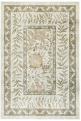 Premium Washable 8x10 Area Rug: Stain-Resistant, Non-Slip, Durable, Ultra-Thin Black