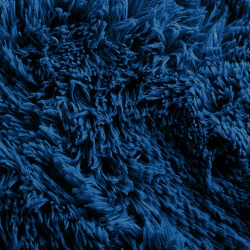 Ophanie Soft Fluffy Shag Area Rug, Non-Slip, Thick, Grey, 8x10 Feet