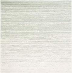 SAFAVIEH Adirondack Sage Ivory Area Rug: Modern Ombre, Non-Shedding, Easy Clean