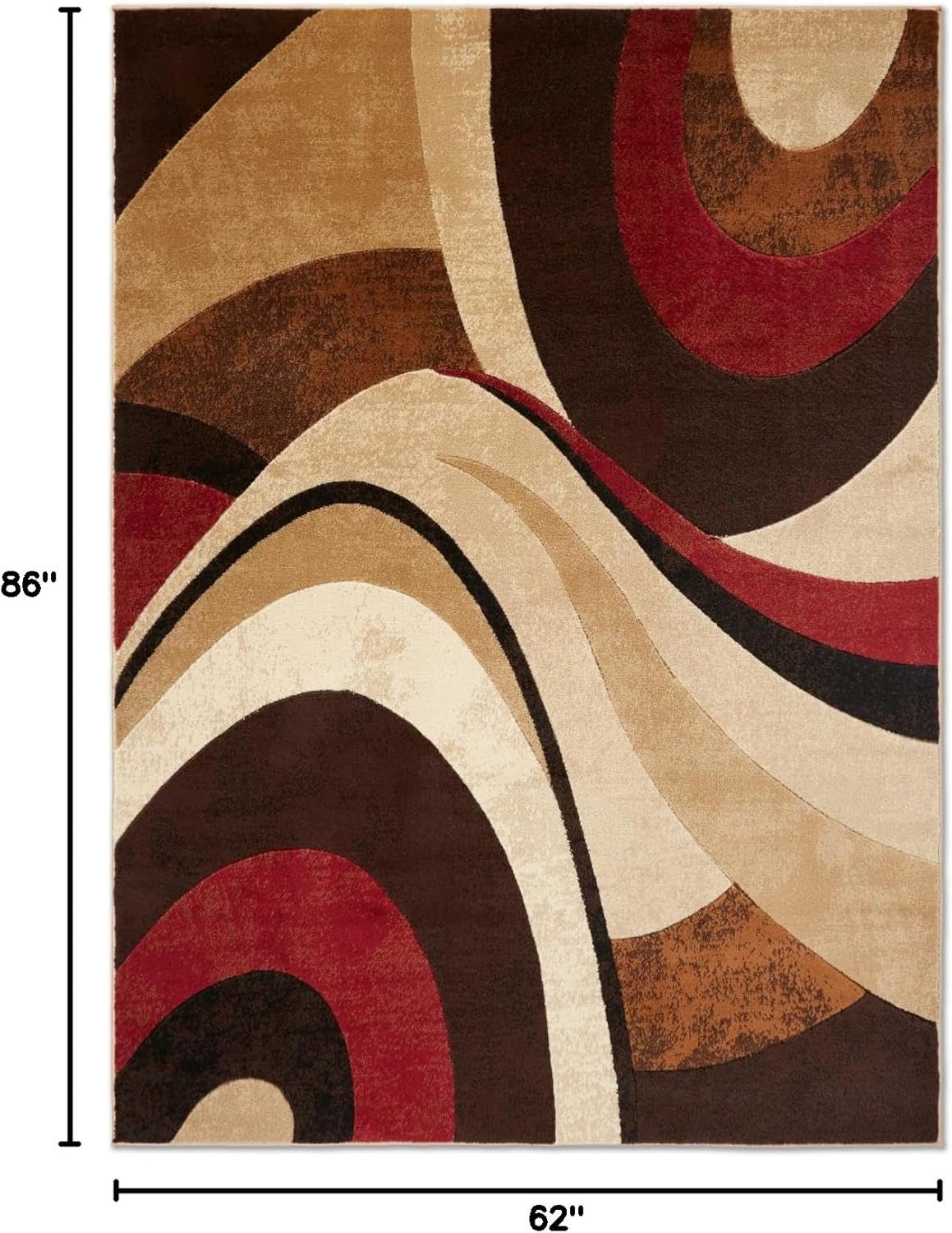 Home Dynamix Tribeca Slade Abstract Modern Living Room Area Rug