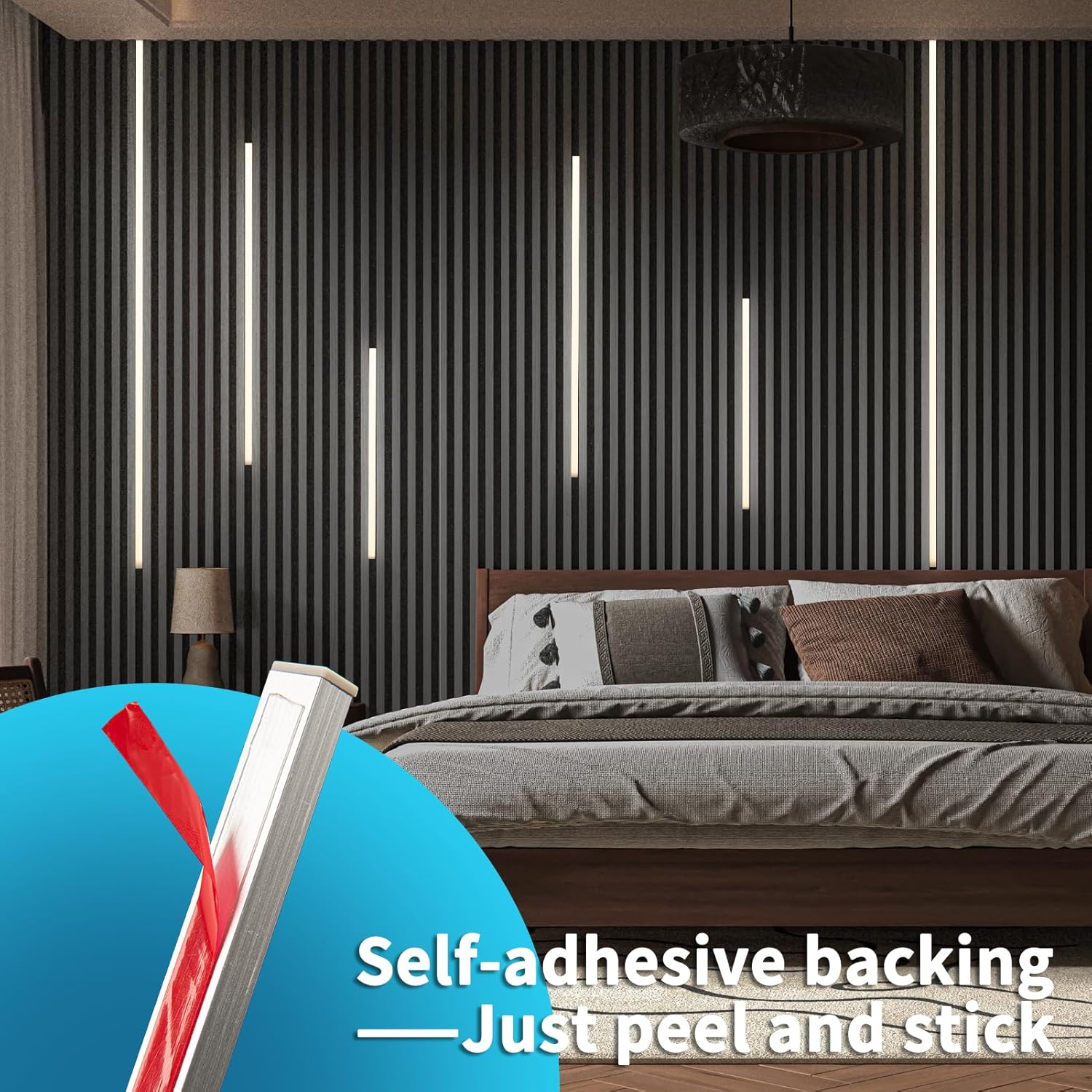 Art3d Smart Touch Self-Adhesive LED Recessed Lighting Kit for Home Decor