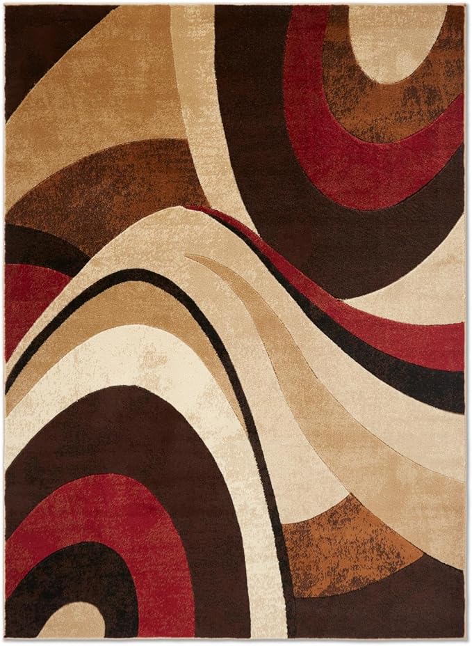 Home Dynamix Tribeca Slade Abstract Modern Living Room Area Rug