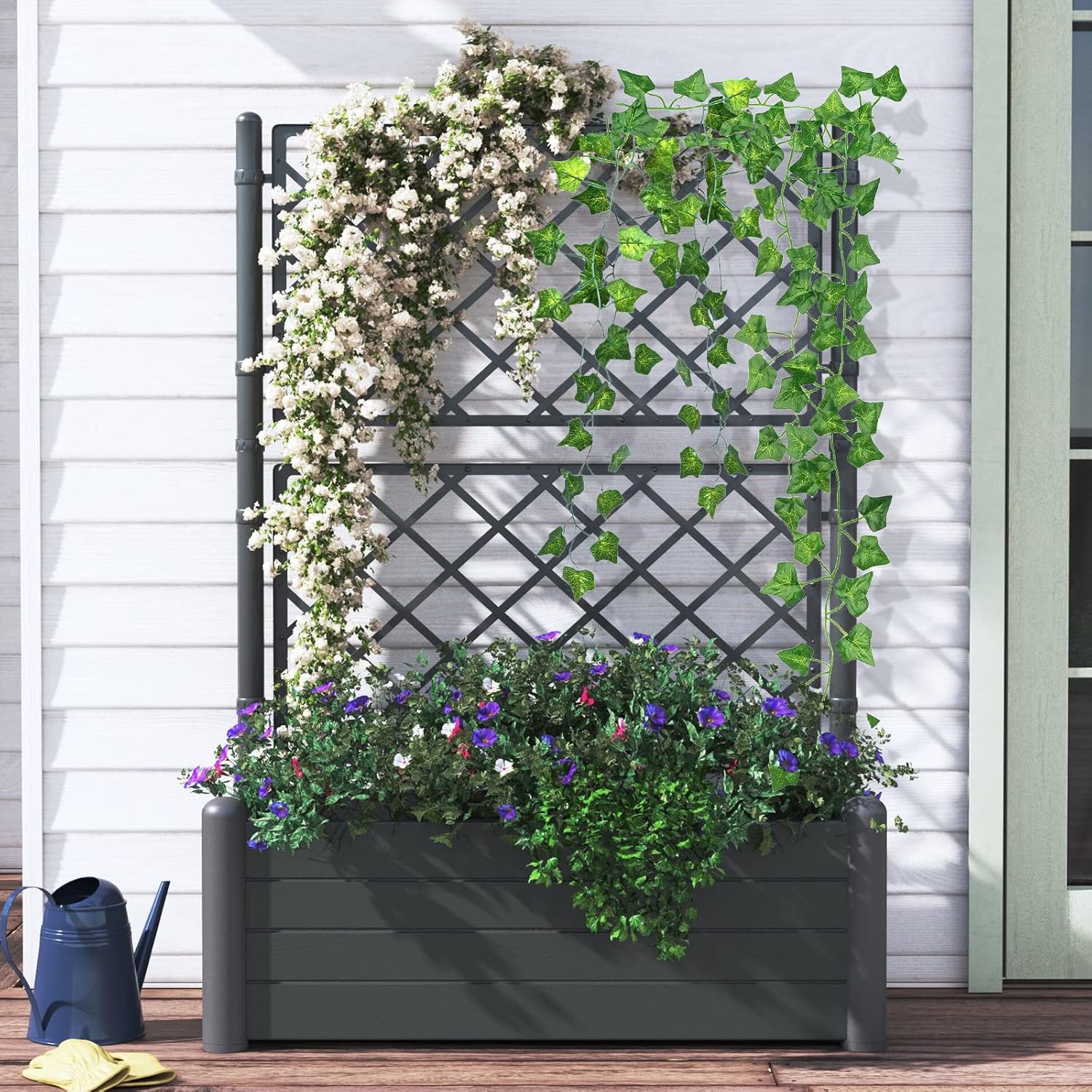 24 Pack 168ft Artificial Ivy Vines Garland for Aesthetic Greenery Decor