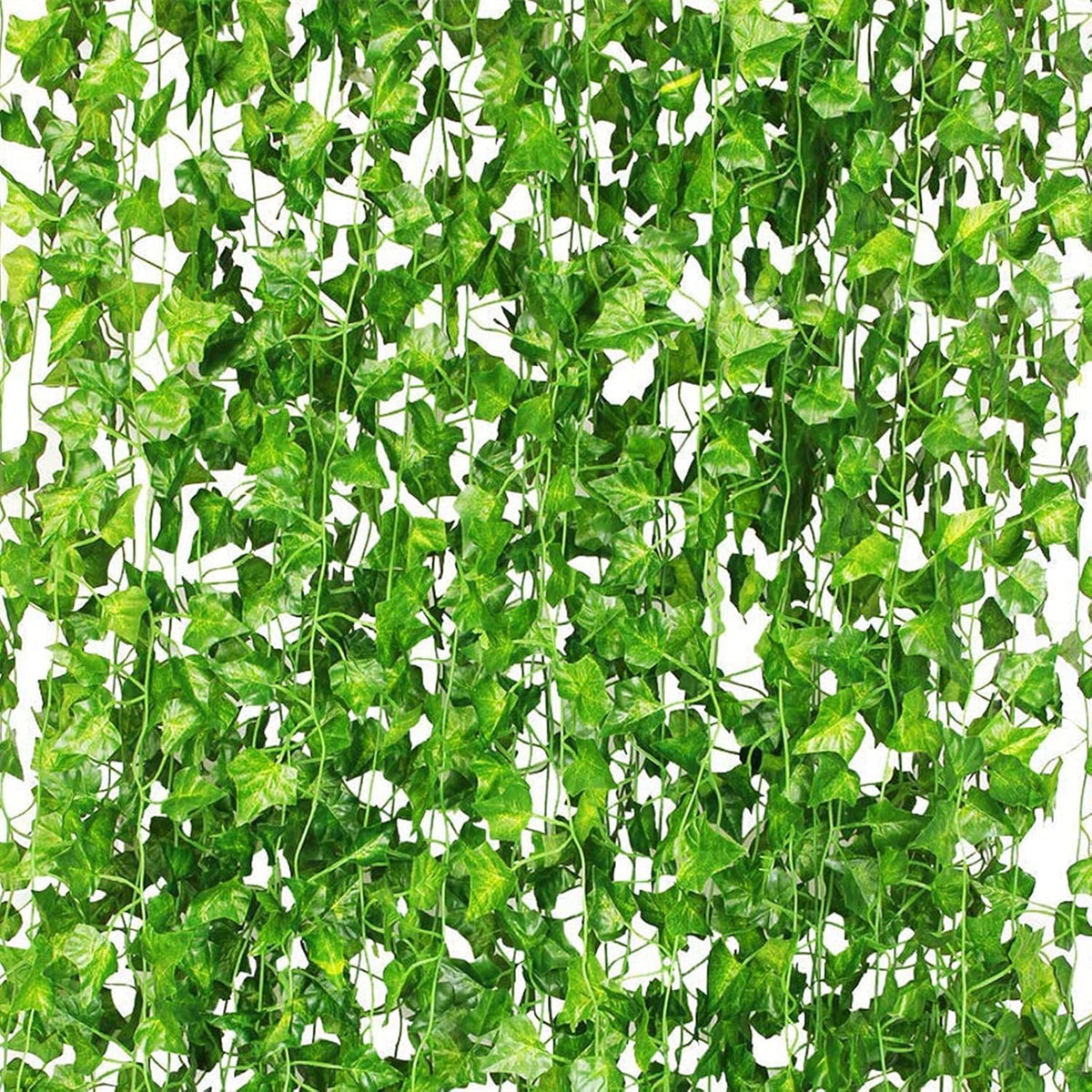 24 Pack 168ft Artificial Ivy Vines Garland for Aesthetic Greenery Decor