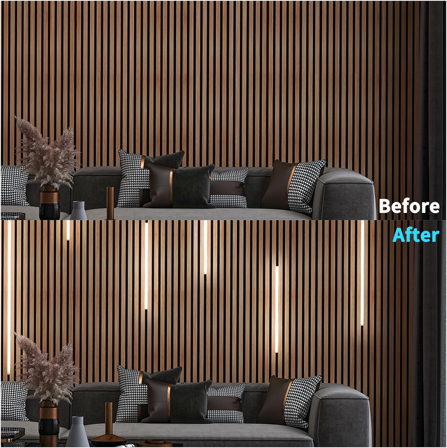 Art3d Smart Touch Self-Adhesive LED Recessed Lighting Kit for Home Decor