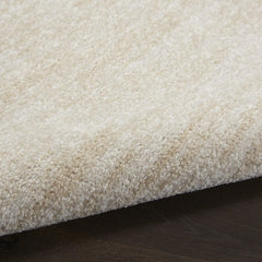 Nourison Essentials Ivory Beige Indoor/Outdoor Area Rug - Easy Clean, Non-Shedding, 8'x10' Versatile Decor